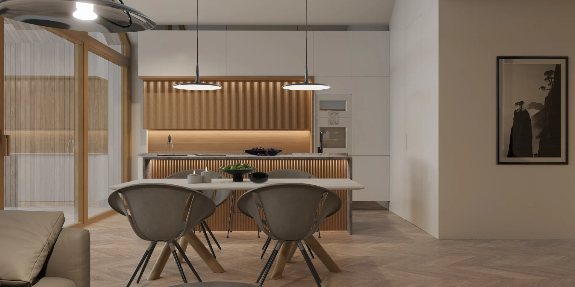 Płaskie-lampy-nad-wyspą-kuchenną-w-domu-jednorodzinnym-modern-house-new-house-714-G2