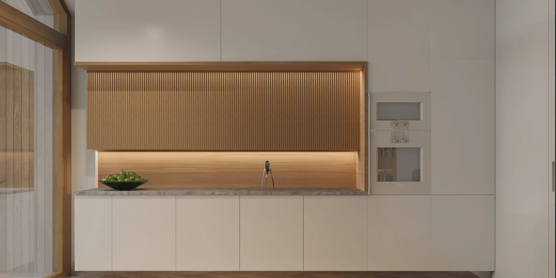 Biała-zabudowa-kuchenna-z-elementami-drewna-i-kamiennym-blatem-modern-house-new-house-714-G2