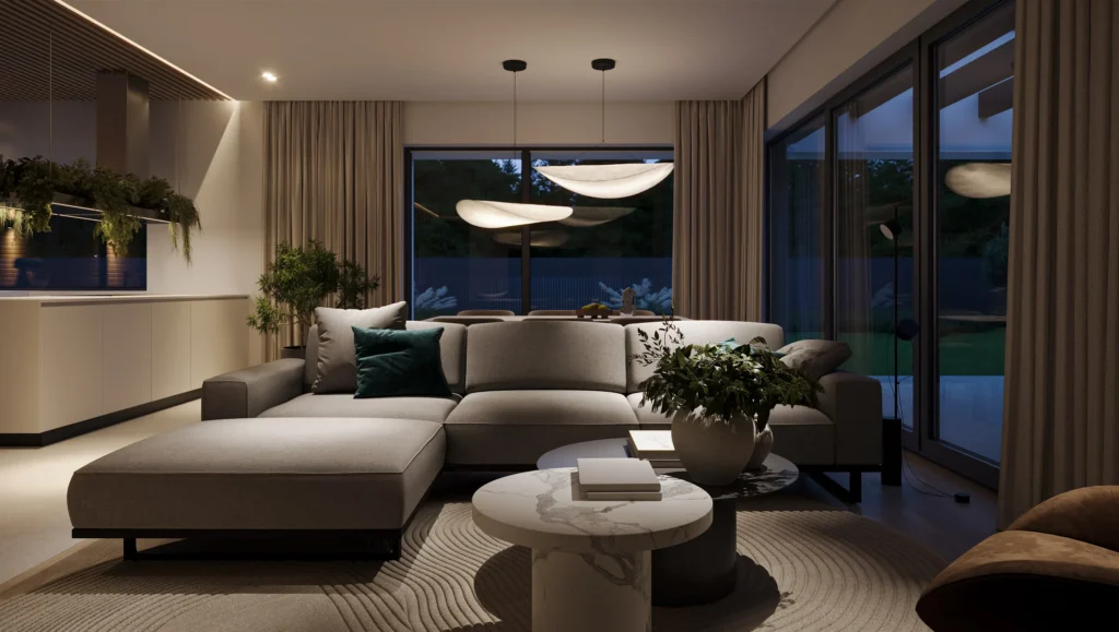 Gotowy projekt wnętrza NewHouse 725