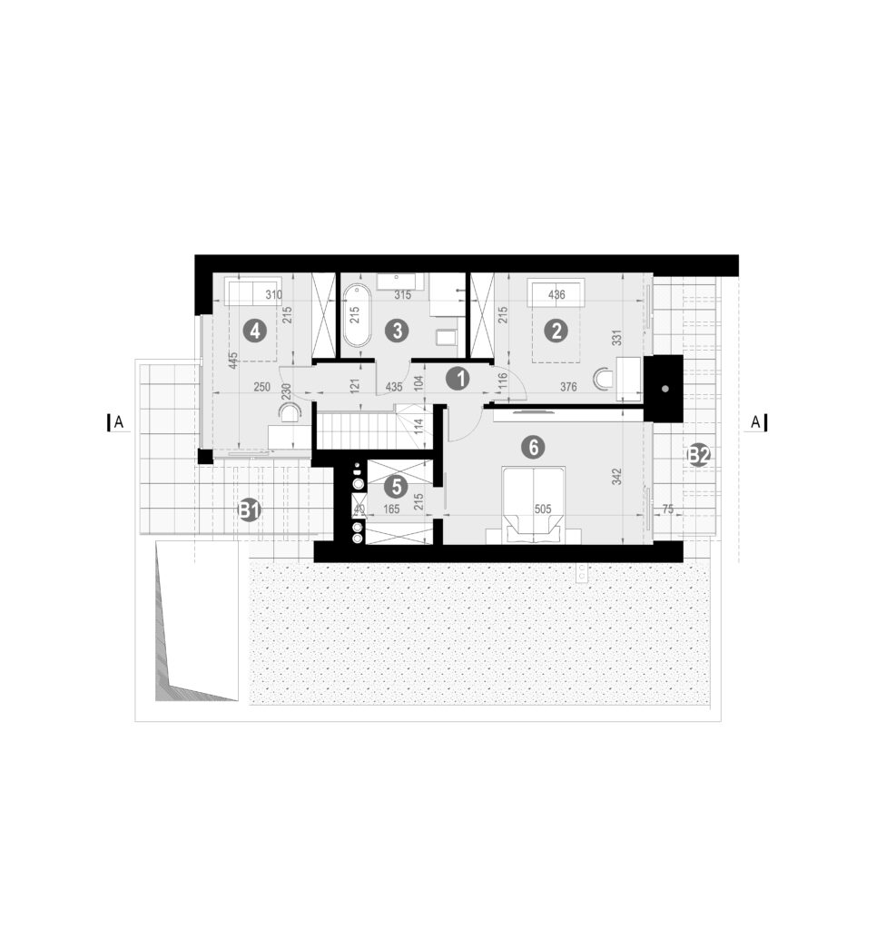 układ-pomieszczeń-na-piętrze-modern-house-new-house-744 G1-wersja-lustrzana