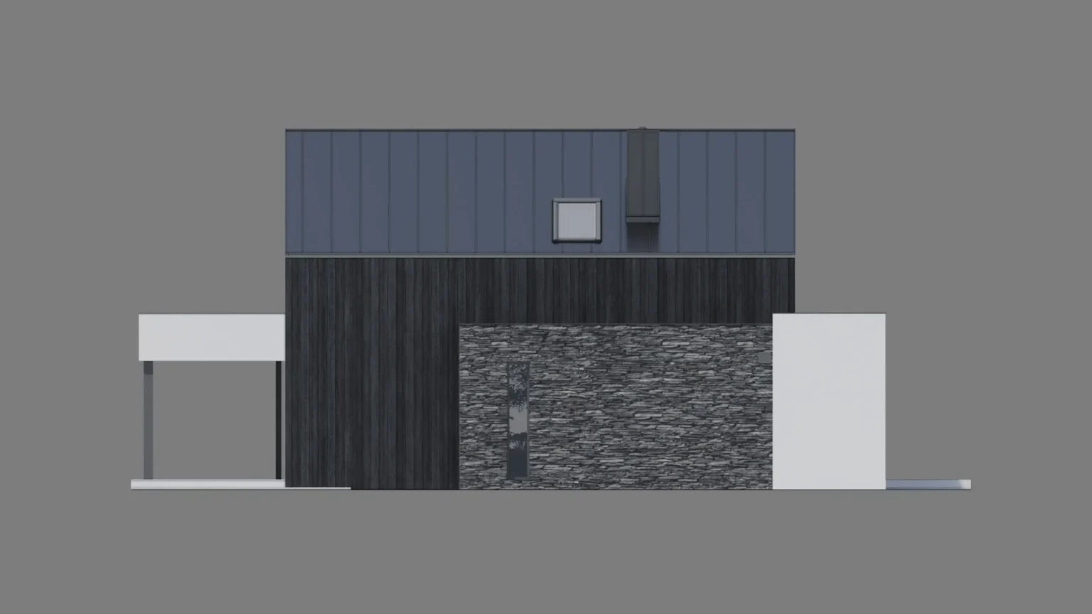 elewacja-boczna-projekt-modern-house-new-house-756-G1