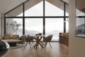 Nowoczesny-stół-i-krzesła-w-domu-ze-szklaną-ścianą-modern-house-new-house-714