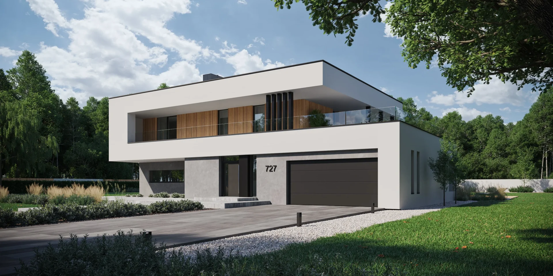 Nowoczesne-rozwiązania-architektoniczne-w-projekcie-domu-Modern-House-new-house-727w1