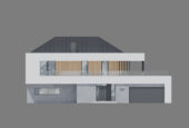 Elewacja-frontowa-domu-piętrowego-Modern-House-new-house-727w1