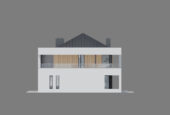 widok-na-elewację-boczną-projektu-domu-Modern-House-new-house-727w1