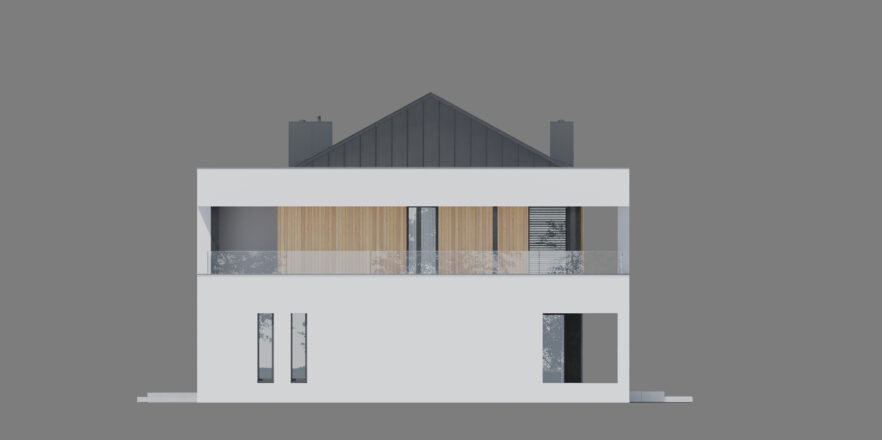 widok-na-elewację-boczną-projektu-domu-Modern-House-new-house-727w1