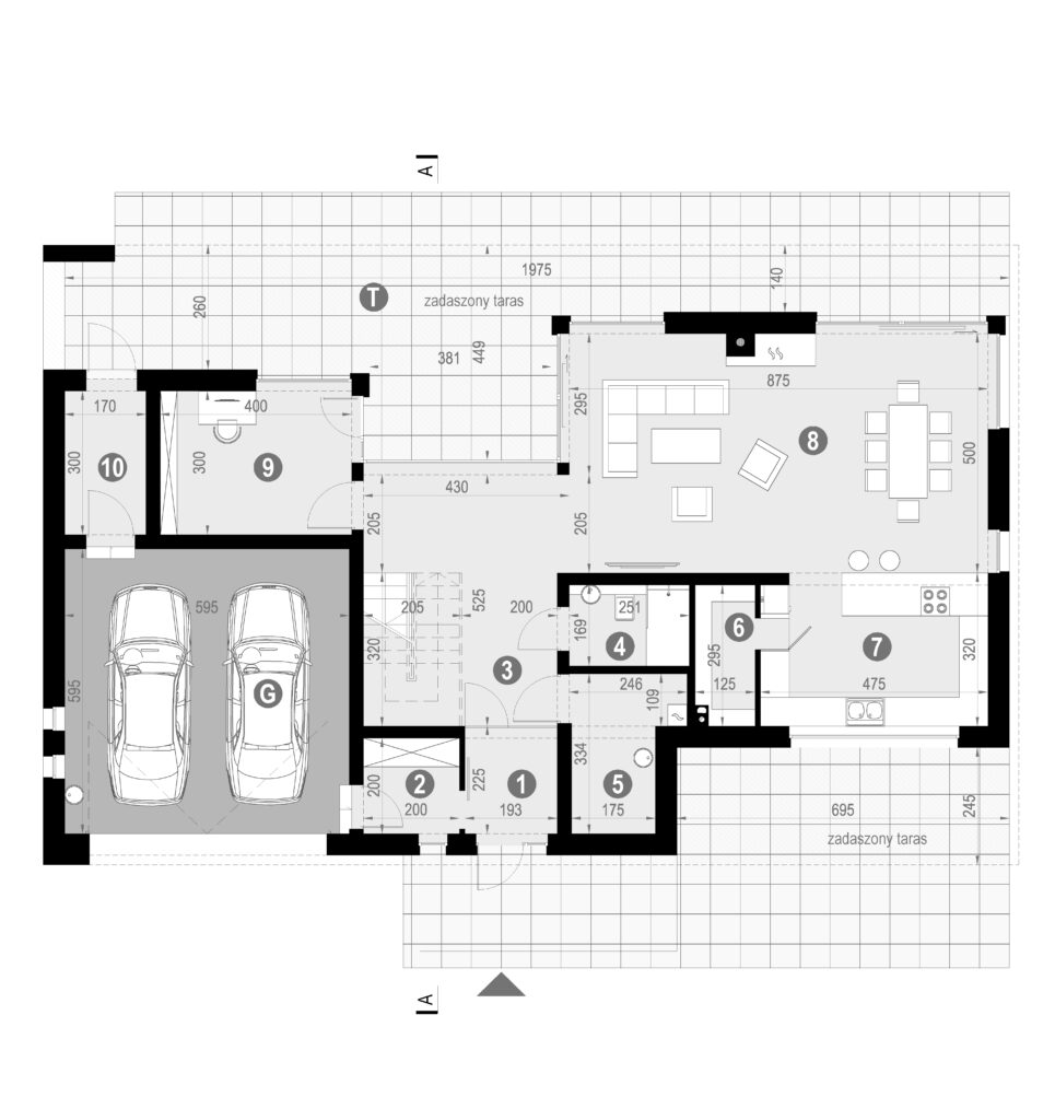 Koncepcja-pomieszczeń-na-parterze-domu-Modern-House-new-house-727w1-lustrzane-odbicie