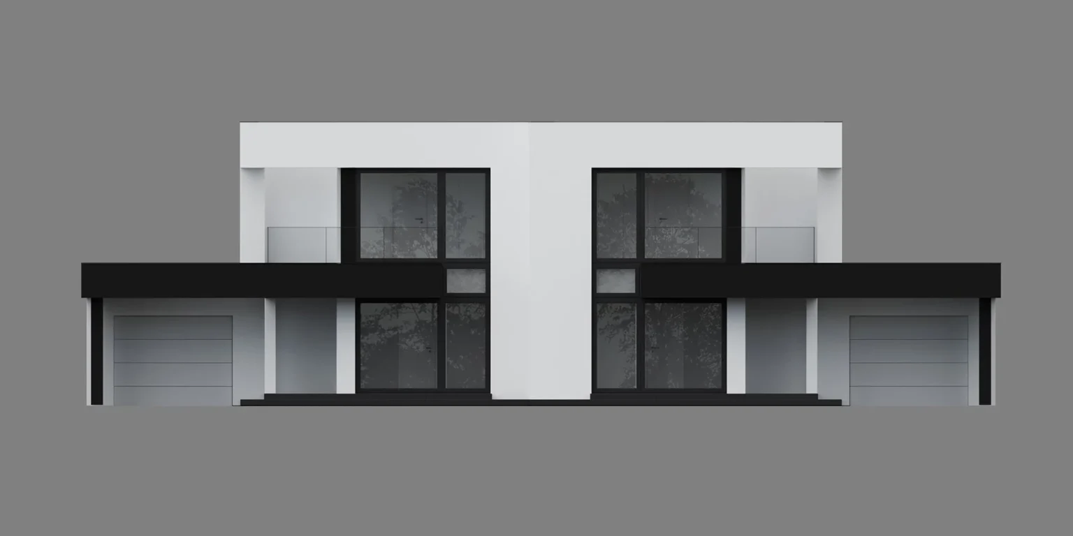 NewHouse 744 D G1 elewacja front