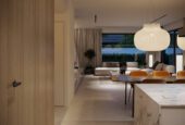 Spójne połączenie kuchni, jadalni i salonu - Modern House New House 790w2