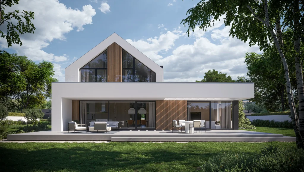 Gotowy Projekt Domu W Stylu Nowoczesnej Stodo y NewHouse 791 206 M2 