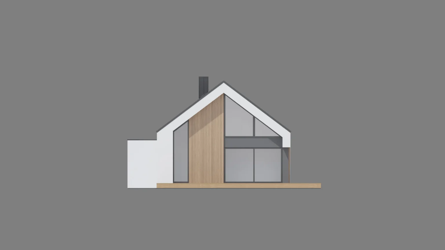 Elewacja ogrodowa NewHouse 730 w1
