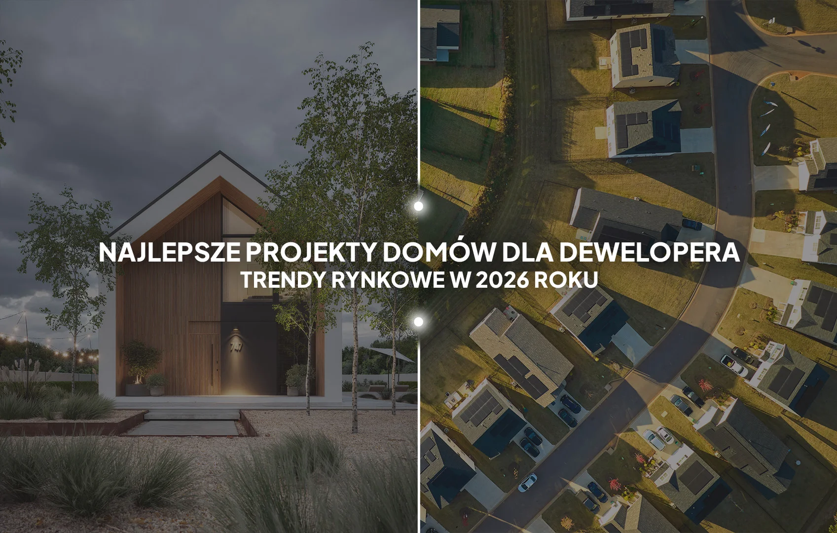Projekty domów dla dewelopera - Modern House