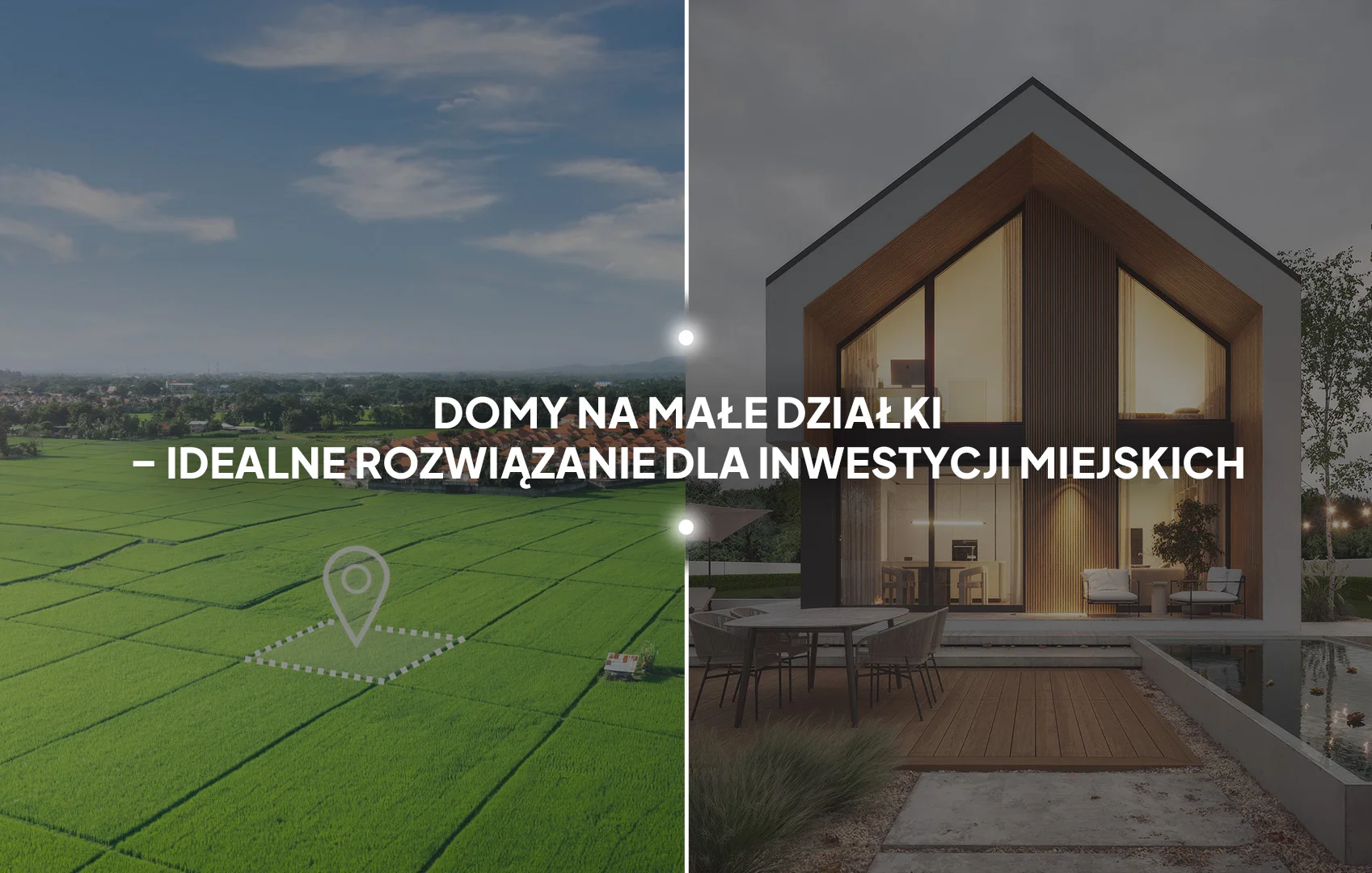 Domy na male dzialki okladka